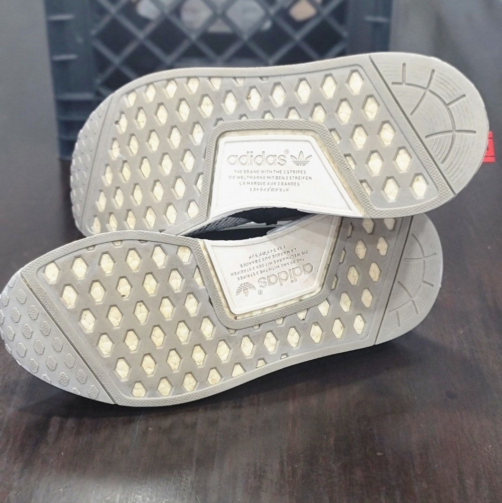 (RARE) JD Sports Excusive Adidas NMD XR1 Hexagon Mesh 'Onix Grey' Mens 10.5 - Picture 10 of 13